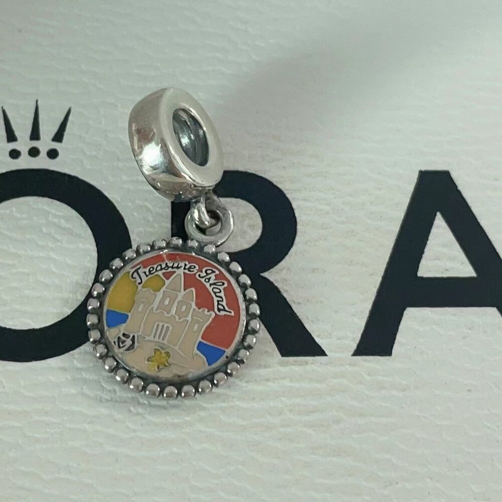 Pandora Florida Treasure Island Sandcastle Charm